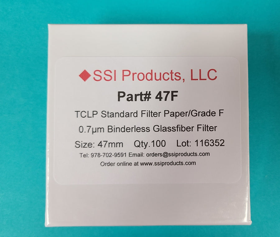 TCLP - Standard Filters / Grade F – SSI Products, LLC