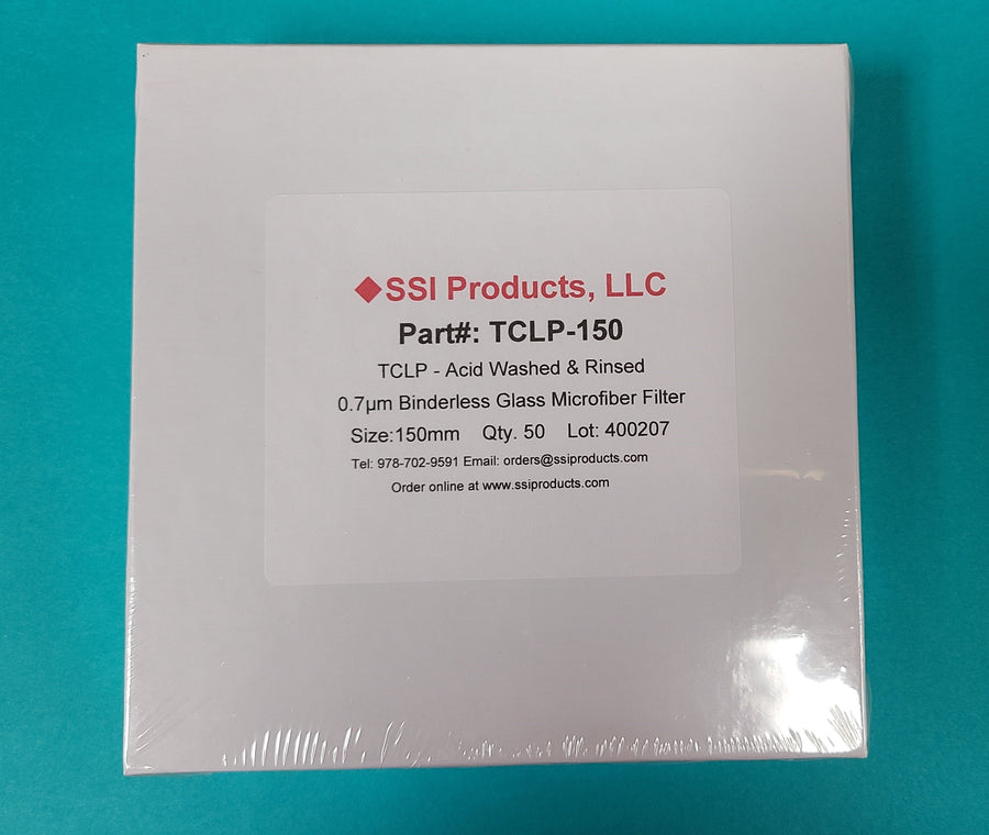 TCLP - Acid Washed Filters – SSI Products, LLC